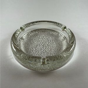 Vintage 1960s Mid-Century Modern Pebble Textured Ashtray